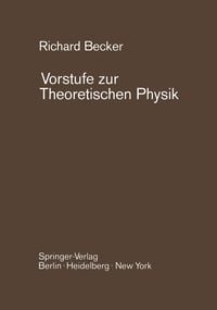 Produktbild: Vorstufe zur Theoretischen Physik