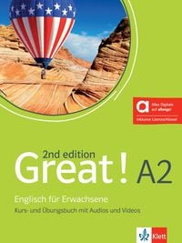 Produktbild: Great! A2, 2nd edition &ndash; Hybride Ausgabe allango