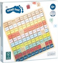 Produktbild: Small foot 12415 - Rechenbrett Educate, Mathematik Addition im Zahlenraum bis 20, Holz, Maße: 19x19x2cm, Lernspiel
