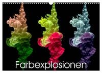 Produktbild: Farbexplosionen (Wandkalender 2026 DIN A3 quer), CALVENDO Monatskalender