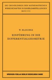 Produktbild: Einf&uuml;hrung in die Differentialgeometrie