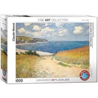 Produktbild: Strandweg zwischen Weizenfeldern von Claude Monet 1000 Teile