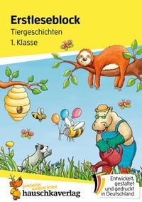 Produktbild: Lesen lernen 1. Klasse f&uuml;r Jungen und M&auml;dchen - Tiergeschichten