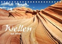 Produktbild: Wellen - aus Stein (Tischkalender 2022 DIN A5 quer)