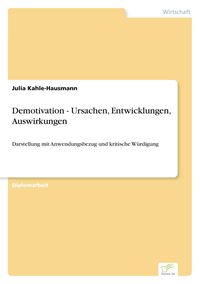 Produktbild: Demotivation - Ursachen, Entwicklungen, Auswirkungen