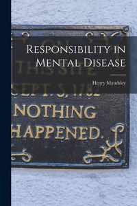 Produktbild: Responsibility in Mental Disease