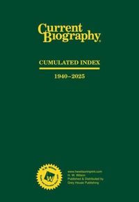 Produktbild: Current Biography Cumulated Index, 1940-2025