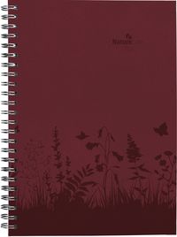 'Wochenplaner Nature Line Flower 2025 - Taschen-Kalender A5 - 1 Woche 2