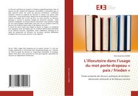 Produktbild: L'illocutoire dans l'usage du mot porte-drapeau ' paix / frieden '