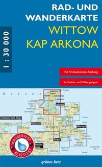 Produktbild: Rad- und Wanderkarte Wittow, Kap Arkona