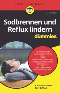 Bild vom Artikel Sodbrennen und Reflux lindern für Dummies vom Autor Carol Ann Rinzler