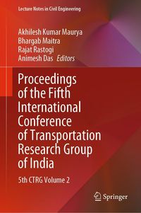 Produktbild: Proceedings of the Fifth International Conference of Transportation Research Group of India