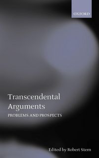Produktbild: Transcendental Arguments Problems and Prospects