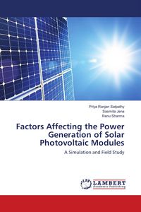 Produktbild: Factors Affecting the Power Generation of Solar Photovoltaic Modules