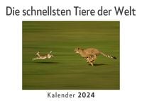 Produktbild: Die schnellsten Tiere der Welt (Wandkalender 2024, Kalender DIN A4 quer, Monatskalender im Querformat mit Kalendarium, Das perfekte Geschenk)