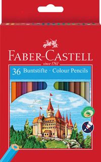 Produktbild: Faber-Castell Buntstifte Castle, 36er Set