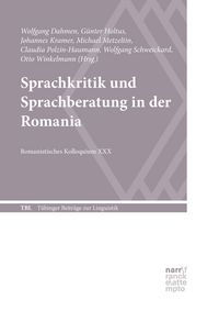 Produktbild: Sprachkritik und Sprachberatung in der Romania