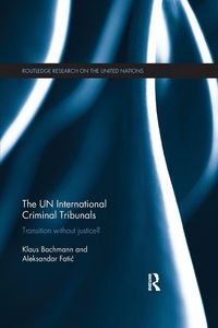 Produktbild: The UN International Criminal Tribunals
