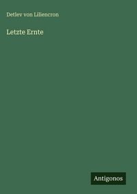 Produktbild: Letzte Ernte
