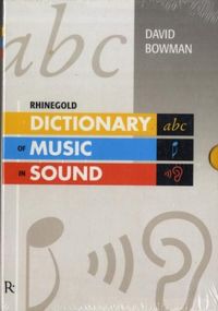 Produktbild: Bowman, D: Dictionary Of Music In Sound