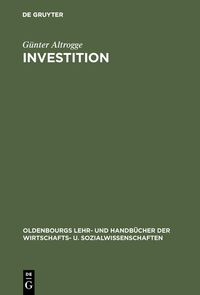 Produktbild: Investition