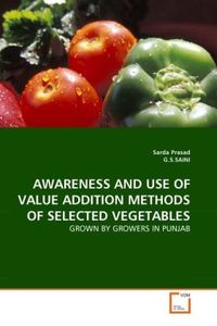 Produktbild: Prasad, S: AWARENESS AND USE OF VALUE ADDITION METHODS OF SE