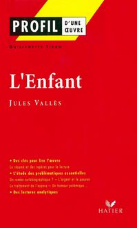 Produktbild: Profil - Vall&egrave;s (Jules) : L'Enfant