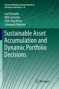 Produktbild: Sustainable Asset Accumulation and Dynamic Portfolio Decisions