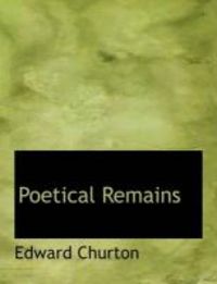 Produktbild: Poetical Remains