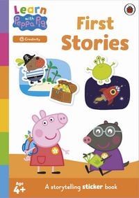 Produktbild: Learn with Peppa: First Stories sticker activity book