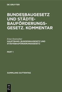 Produktbild: Bundesbaugesetz und St&auml;dtebauf&ouml;rderungsgesetz
