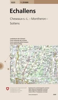 Produktbild: Swisstopo 1 : 25 000 Echallens