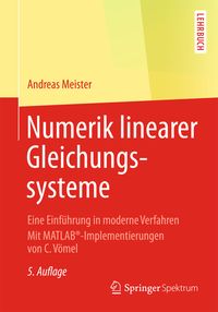 Bild vom Artikel Numerik linearer Gleichungssysteme vom Autor Andreas Meister