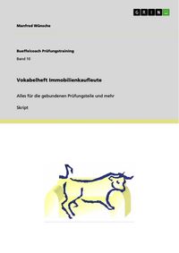 Produktbild: Vokabelheft Immobilienkaufleute
