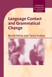 Produktbild: Language Contact and Grammatical Change
