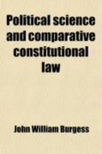 Produktbild: Political Science and Comparative Constitutional Law (Volume 2)
