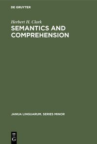 Produktbild: Semantics and Comprehension