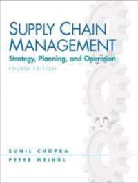 Produktbild: Supply Chain Management: Strategy, Planning, and Operation