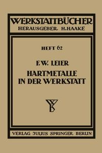 Produktbild: Hartmetalle in der Werkstatt