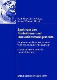 Produktbild: Spektrum des Produktions- und Innovationsmanagements