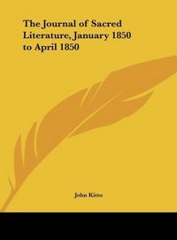 Produktbild: The Journal of Sacred Literature, January 1850 to April 1850