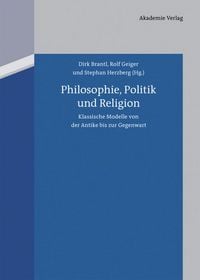 Produktbild: Philosophie, Politik und Religion