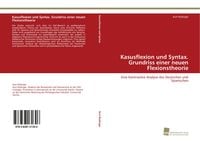 Produktbild: Kasusflexion und Syntax. Grundriss einer neuen Flexionstheorie