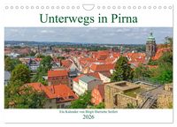 Produktbild: Unterwegs in Pirna (Wandkalender 2026 DIN A4 quer), CALVENDO Monatskalender