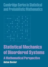 Produktbild: Statistical Mechanics of Disordered Systems