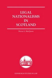 Produktbild: Legal Nationalisms in Scotland