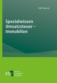 Produktbild: Spezialwissen Umsatzsteuer &ndash; Immobilien
