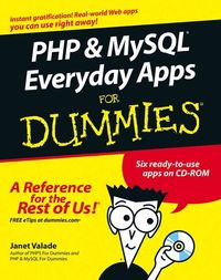 Produktbild: Valade, J: PHP & MySQL Everyday Apps For Dummies