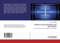 Produktbild: Effects of permittivities and gravitation