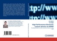 Produktbild: High Performance Electronic Lecture Service via WWW